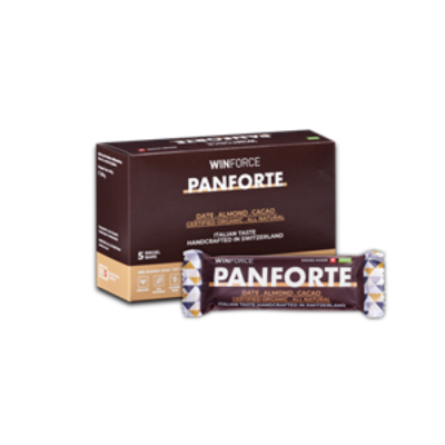 WINFORCE Panforte BIO Mandelriegel mit Früchten 5er Pack